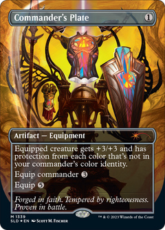 Commander's Plate [Secret Lair Drop Series]-1