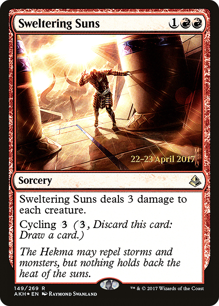 Sweltering Suns [Amonkhet Prerelease Promos]-1