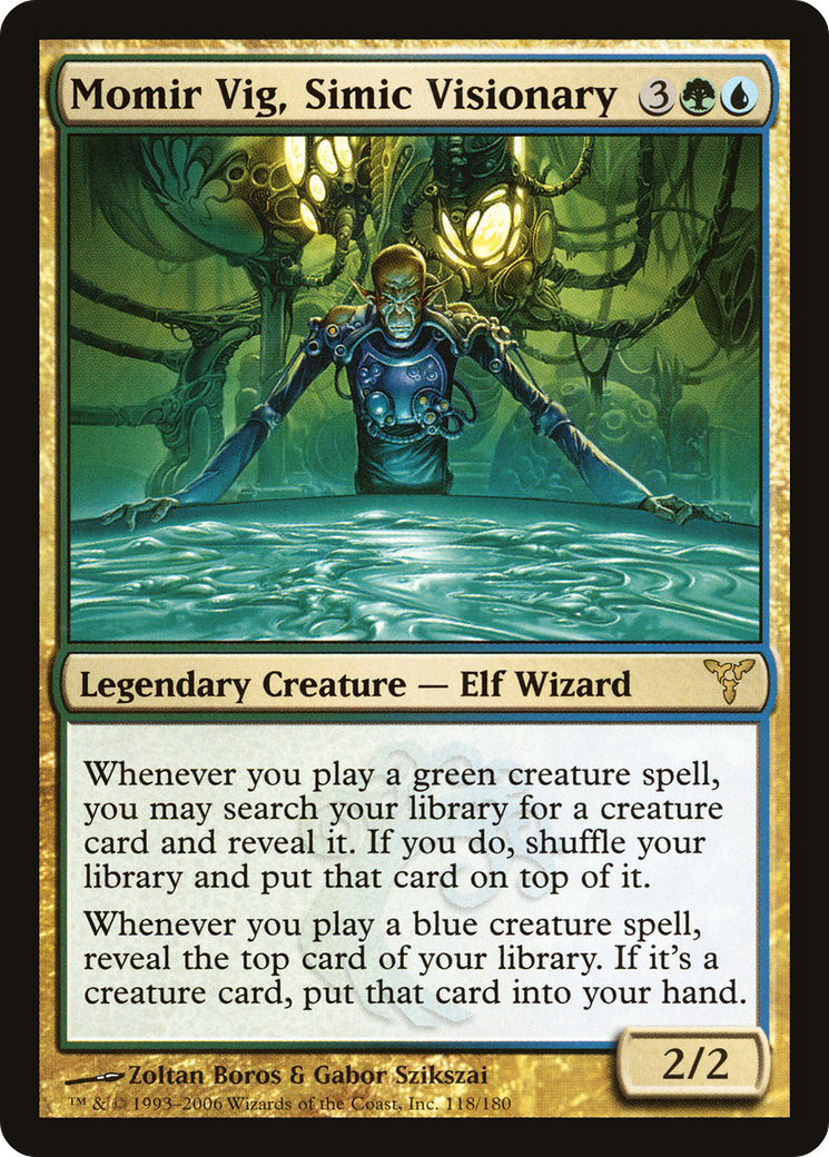 Momir Vig, Simic Visionary [Dissension]-1