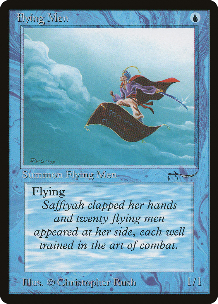 Flying Men [Arabian Nights]-1