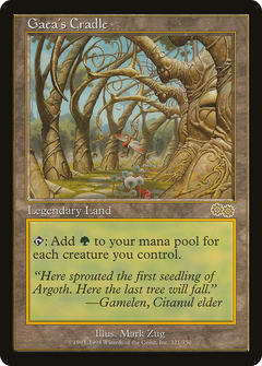 Gaea's Cradle [Urza's Saga]-1