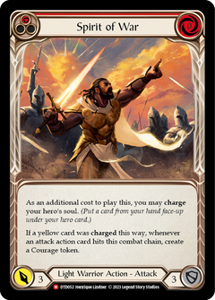 Spirit of War [DTD052] (Dusk Till Dawn)  Rainbow Foil-1