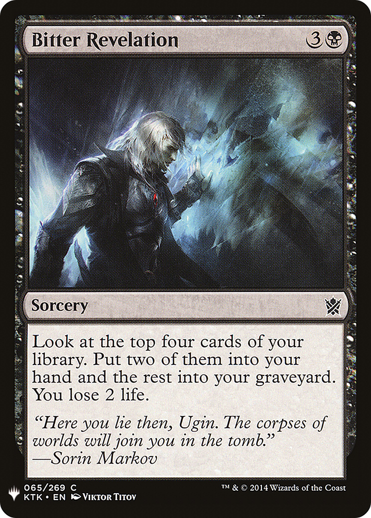 Bitter Revelation [Mystery Booster]-1