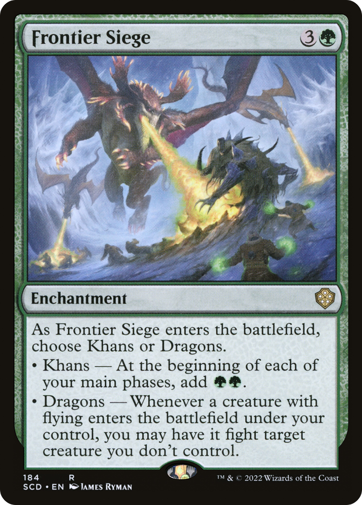 Frontier Siege [Starter Commander Decks]-1