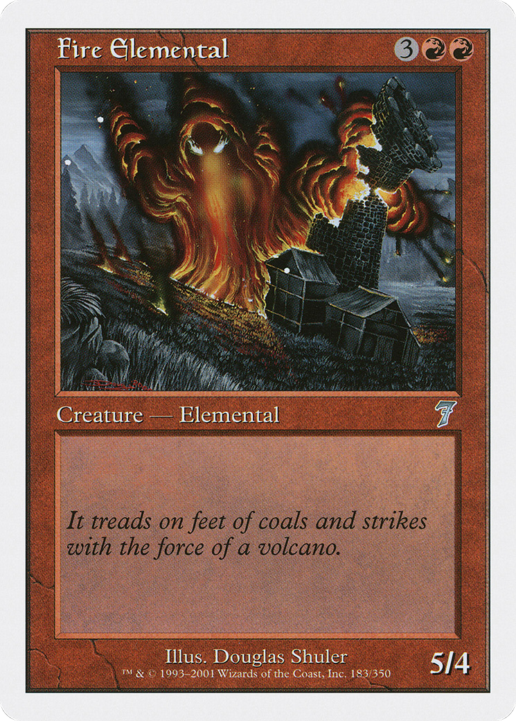 Fire Elemental [Seventh Edition]-1