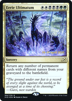Eerie Ultimatum [Ikoria: Lair of Behemoths Prerelease Promos]-1