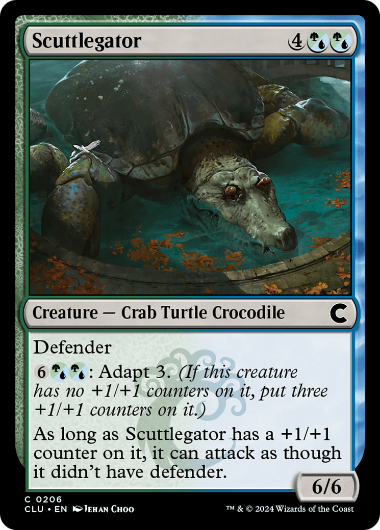 Scuttlegator [Ravnica: Clue Edition]-1