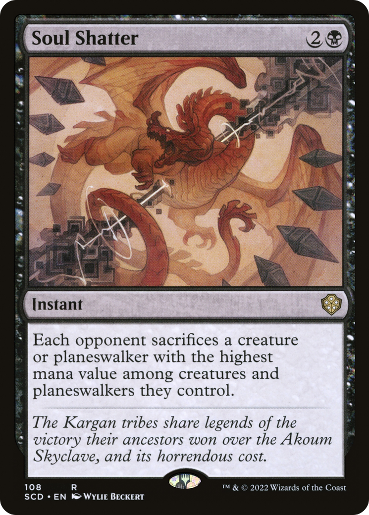 Soul Shatter [Starter Commander Decks]-1