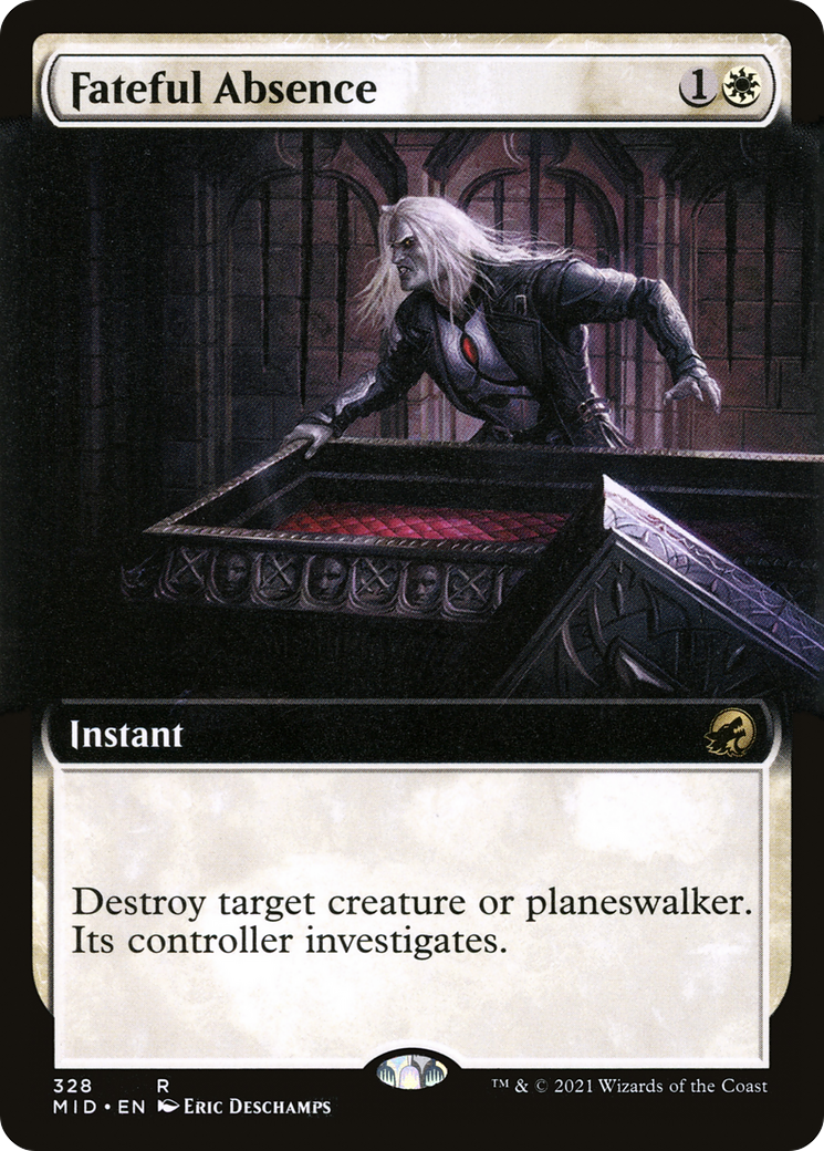 Fateful Absence (Extended Art) [Innistrad: Midnight Hunt]-1