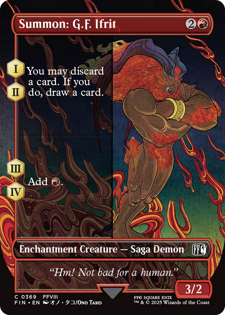 Summon: G.F. Ifrit (Borderless) [FINAL FANTASY]-1