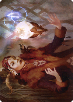 Misfortune Teller // Misfortune Teller (ASNC-058) - New Capenna Art Series (Borderless) Foil-1