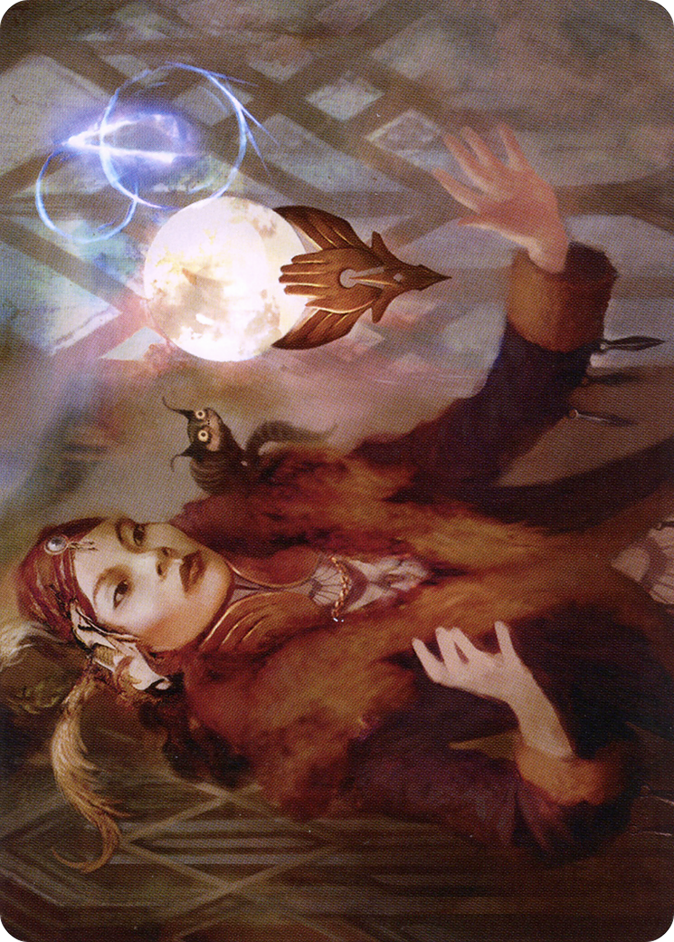 Misfortune Teller // Misfortune Teller (ASNC-058) - New Capenna Art Series (Borderless) Foil-1