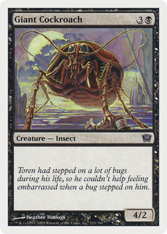 Giant Cockroach [Ninth Edition]-1