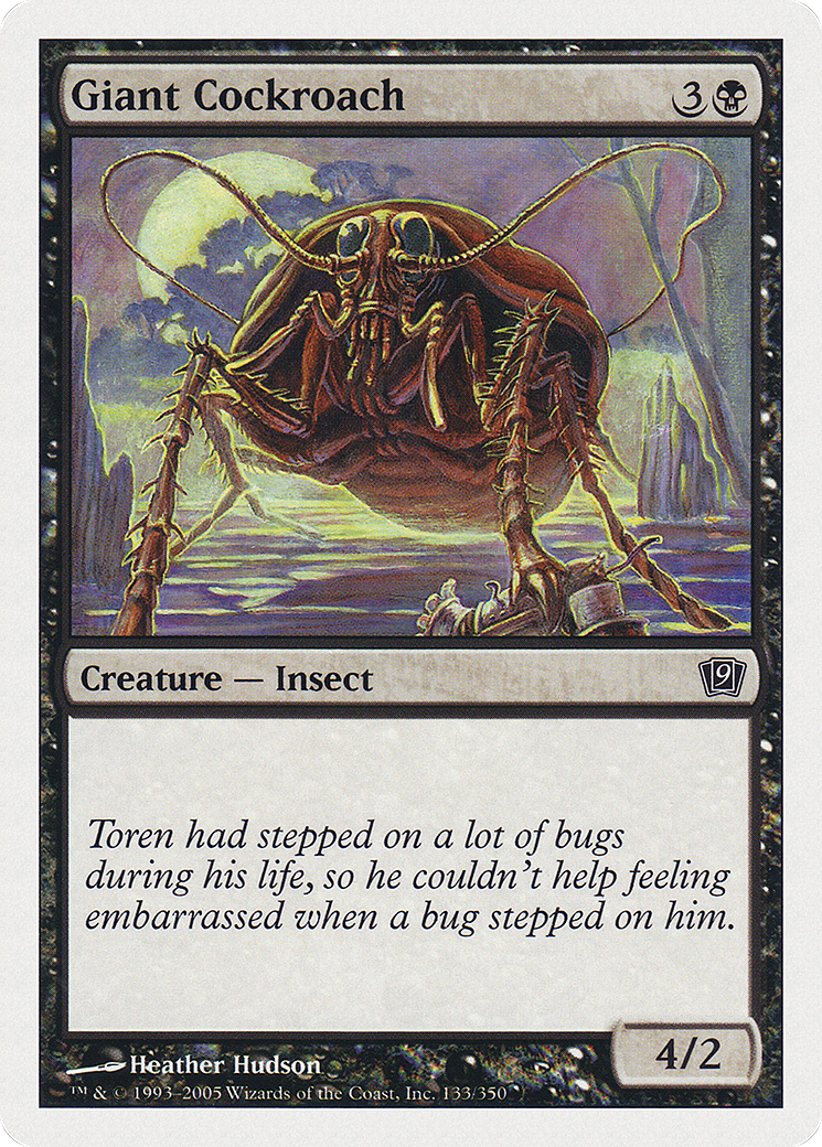 Giant Cockroach [Ninth Edition]-1