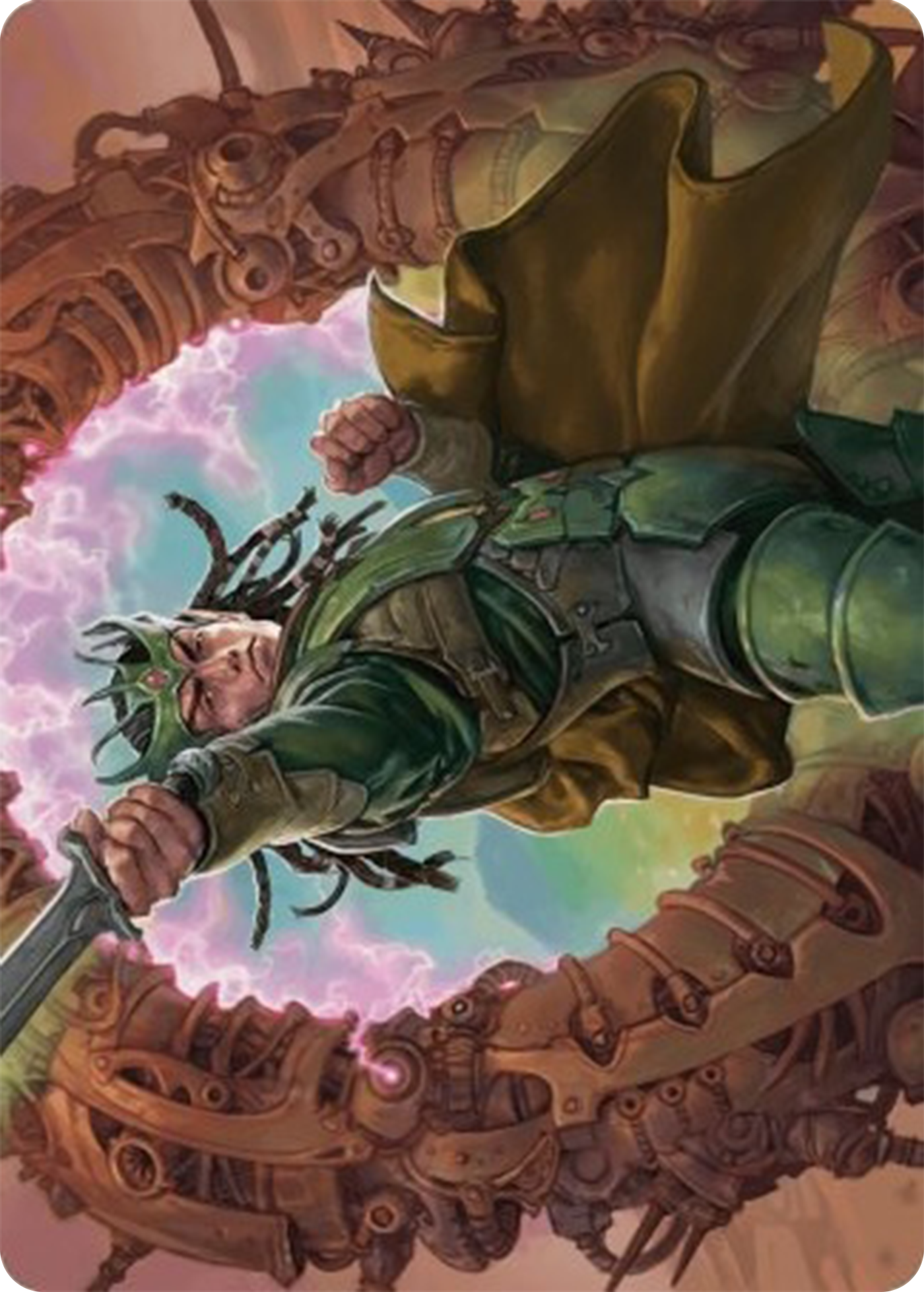 Eladamri, Korvecdal Art Card [Modern Horizons 3 Art Series]-1