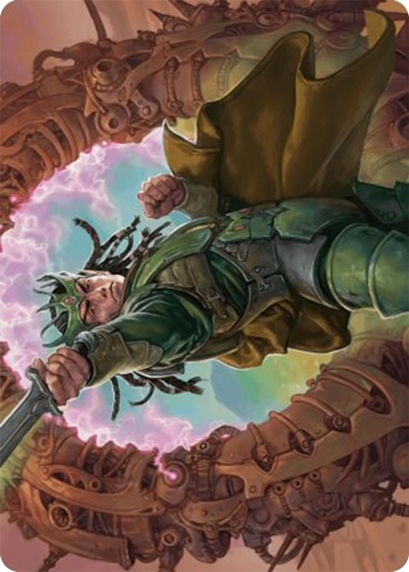 Eladamri, Korvecdal Art Card [Modern Horizons 3 Art Series]-1
