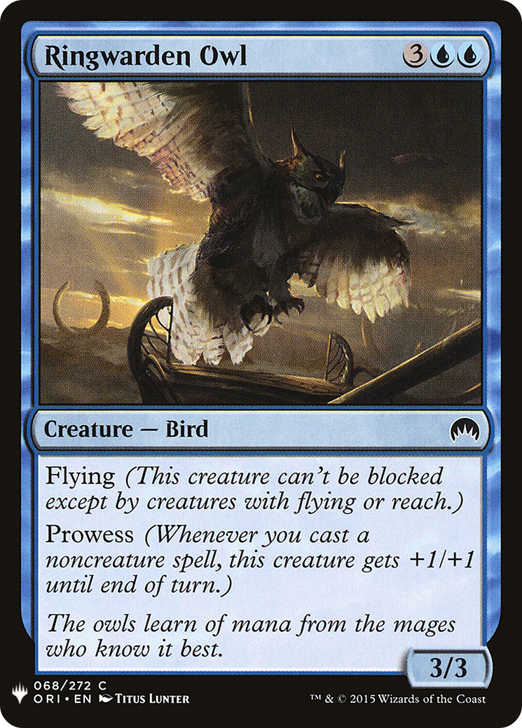 Ringwarden Owl [Mystery Booster]-1