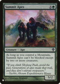 Summit Apes [The List]-1