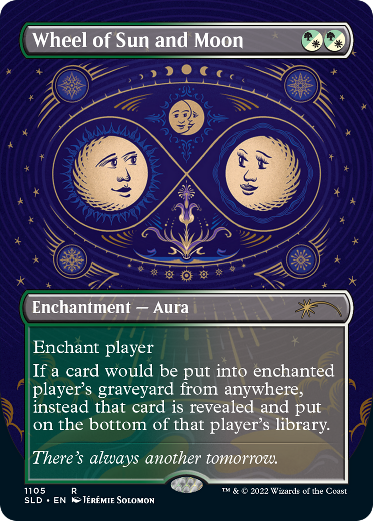 Wheel of Sun and Moon (Borderless) (SLD-1105) - Secret Lair Drop (Borderless)-1