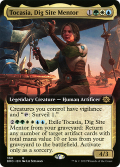 Tocasia, Dig Site Mentor (Extended Art) [The Brothers' War]-1