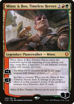 Minsc & Boo, Timeless Heroes (Promo Pack) [The Lost Caverns of Ixalan Promos]-3