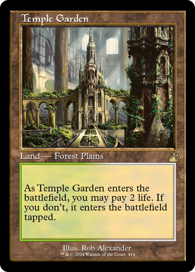 Temple Garden (Retro) [Ravnica Remastered]-1