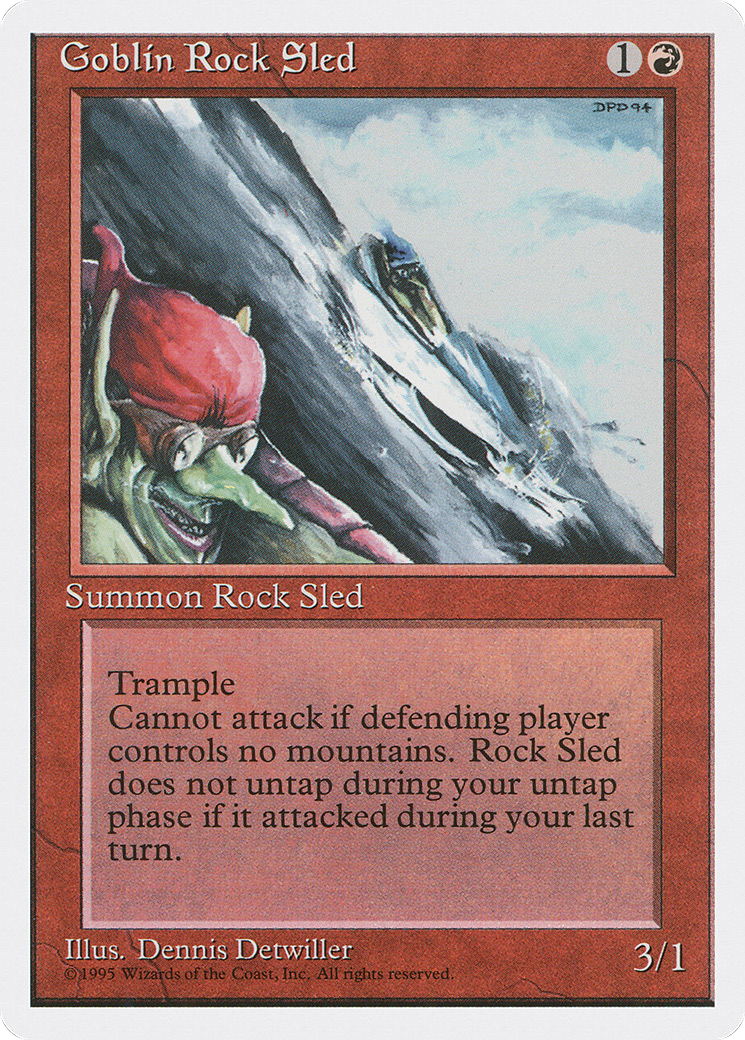 Goblin Rock Sled [Fourth Edition]-1