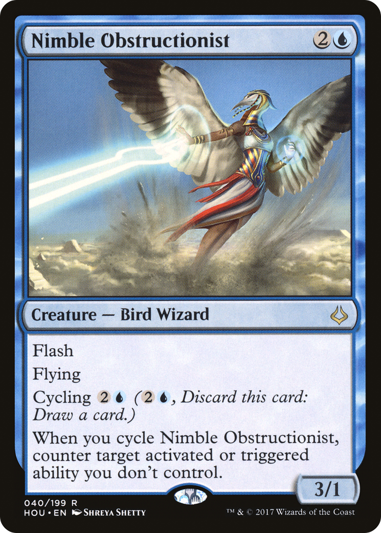Nimble Obstructionist [Hour of Devastation]-1