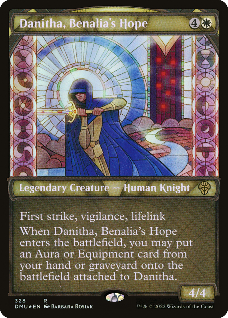 Danitha, Benalia's Hope (Showcase Textured) [Dominaria United]-1