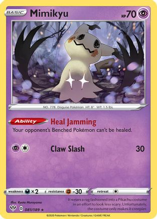 Mimikyu 081/189  - Holofoil Miscellaneous Cards & Products - Promo-1