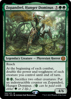 Zopandrel, Hunger Dominus (Promo Pack) [Phyrexia: All Will Be One Promos]-1