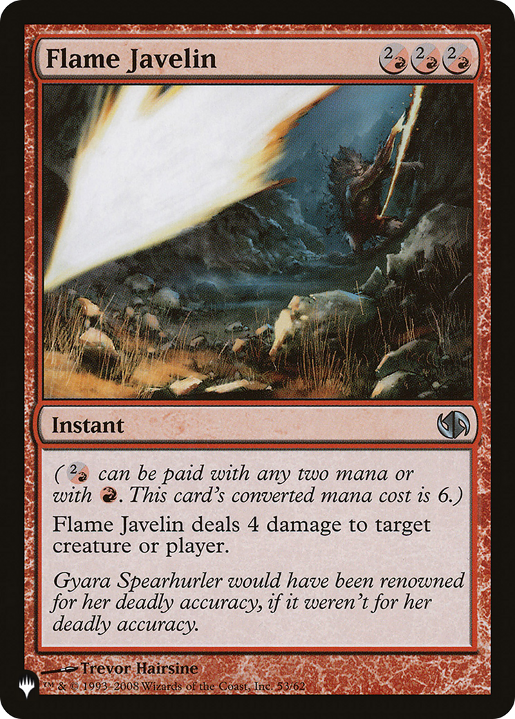 Flame Javelin [The List]-1
