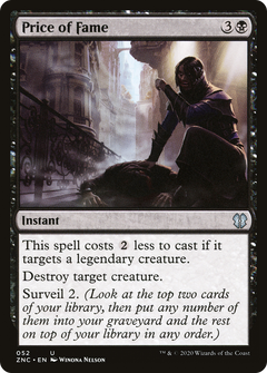 Price of Fame [Zendikar Rising Commander]-1