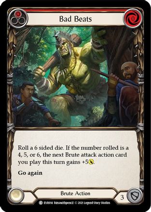 Bad Beats (Red) [EVR014] (Everfest)  1st Edition Normal-3