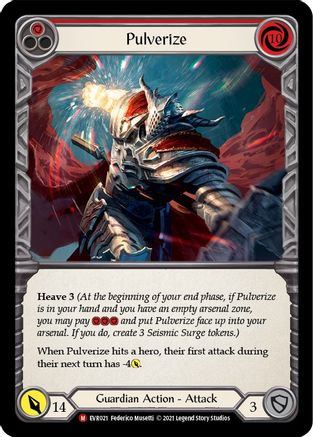 Pulverize [EVR021] (Everfest)  1st Edition Rainbow Foil-3
