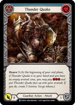 Thunder Quake (Blue) [EVR026] (Everfest)  1st Edition Rainbow Foil-3