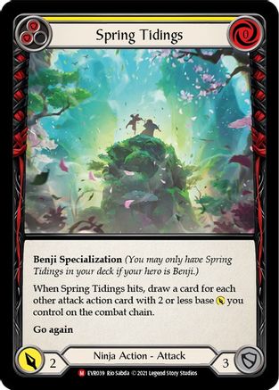 Spring Tidings [EVR039] (Everfest)  1st Edition Rainbow Foil-3