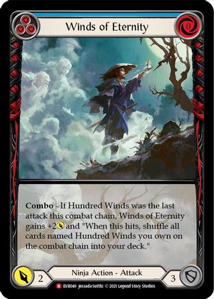 Winds of Eternity [EVR040] (Everfest)  1st Edition Extended Art Rainbow Foil-3