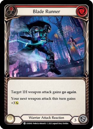 Blade Runner (Red) [EVR060] (Everfest)  1st Edition Rainbow Foil-3