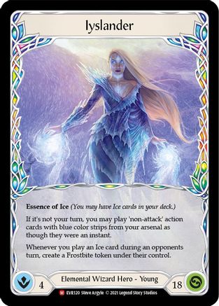 Iyslander [EVR120] (Everfest)  1st Edition Rainbow Foil-3