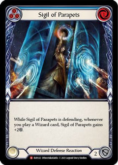 Sigil of Parapets [EVR122] (Everfest)  1st Edition Rainbow Foil-3
