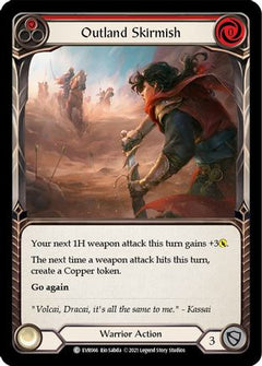 Outland Skirmish (Red) [EVR066] (Everfest)  1st Edition Normal-3