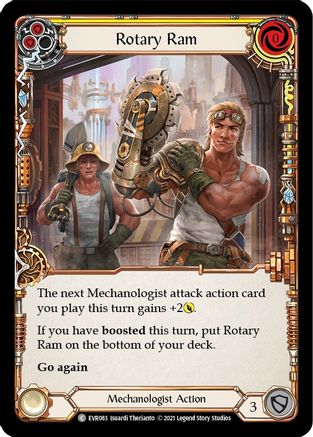 Rotary Ram (Yellow) [EVR083] (Everfest)  1st Edition Normal-3