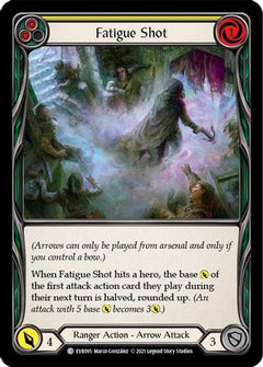 Fatigue Shot (Yellow) [EVR095] (Everfest)  1st Edition Rainbow Foil-3