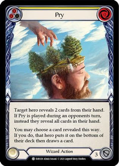 Pry (Yellow) [EVR129] (Everfest)  1st Edition Rainbow Foil-3