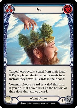 Pry (Blue) [EVR130] (Everfest)  1st Edition Normal-3