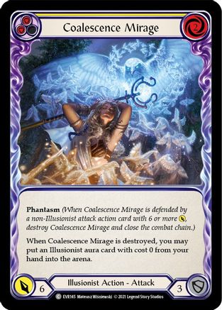 Coalescence Mirage (Yellow) [EVR145] (Everfest)  1st Edition Normal-3
