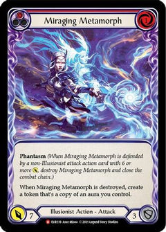 Miraging Metamorph [EVR139] (Everfest)  1st Edition Rainbow Foil-3