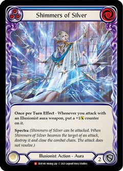 Shimmers of Silver [EVR140] (Everfest)  1st Edition Rainbow Foil-3