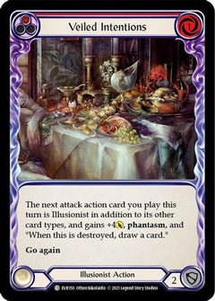 Veiled Intentions (Red) [EVR150] (Everfest)  1st Edition Rainbow Foil-3
